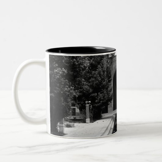 Iran Isfahan moskee Two-Tone Coffee Mok (Links)