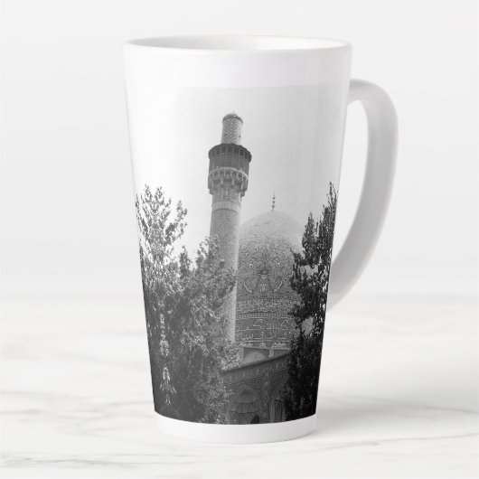  Iran Isfahan royal moskee Canvas Print Latte Mok (Rechterhoek)