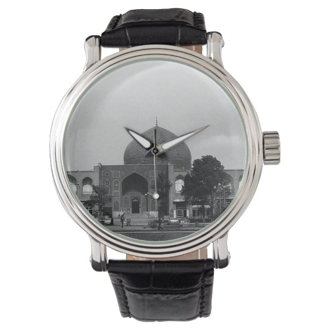  Iran Isfahan shah moskee Horloge (Voorkant)