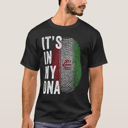 Iran It's In My DNA Cute Iranian Fingerprint Iran T-shirt (Voorkant)