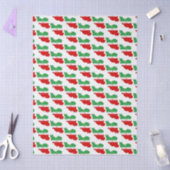 Iran kaart met vlag en embleem tissuepapier (Craft)