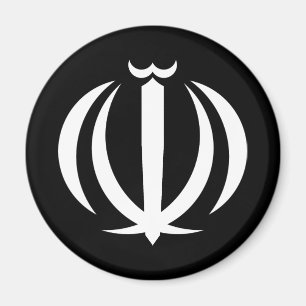 Iran land vlag symbool embleem wapen magneet