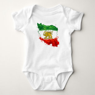 Iran Leeuw & Zon Baby Perzisch Shir o Khors Romper