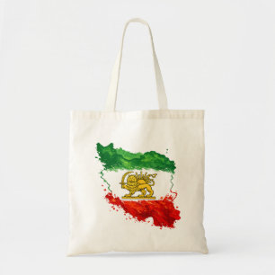 Iran Leeuw & Zon Tote Tas   Perzisch Shir o Khorsh