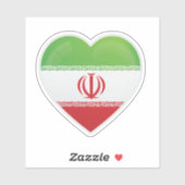 Iran Liefde Icoon Sticker (Vel)