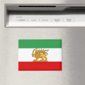IRAN Lion and Sun Flag Magnet (Insitu (Vaatwasser))