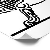 Iran Lion & Sun (Shir-O-Khorshid) Poster (Hoek)