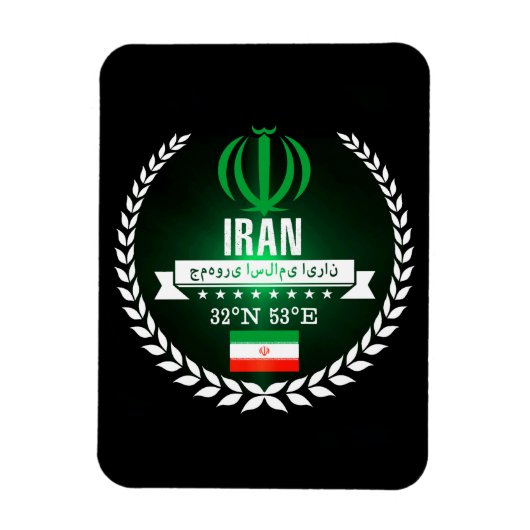 Iran Magneet (Verticaal)