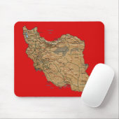 Iran Map Mousepad Muismat (Met muis)