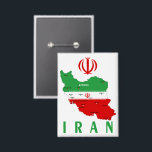 Iran Map with Flag and Emblem Button<br><div class="desc">Iran Political Map with capital Tehran,  national borders,  most important cities,  rivers and lakes. The Iranian Flag Colors are superposed on the Map Silhouette. Vector Illustration by BluedarkArt TheChameleonArt</div>