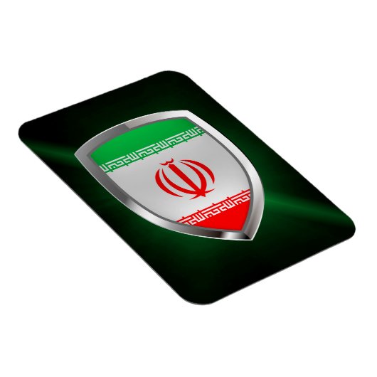 Iran Metallic Emblem Magneet (Rechterzijde)
