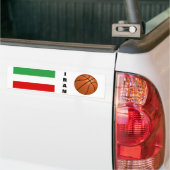 Iran Nationaal Basketbalteam Bumpersticker (Op Truck)