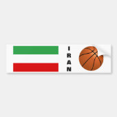 Iran Nationaal Basketbalteam Bumpersticker (Voorkant)