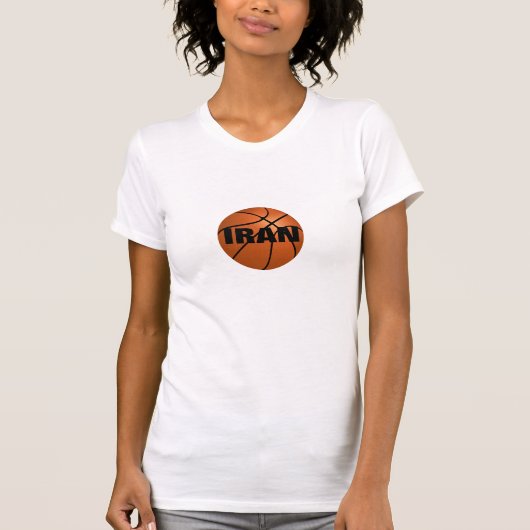 Iran Nationaal Basketbalteam T-shirt (Voorkant)