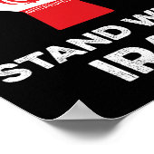 Iran protesteert tegen feministische gelijkheid in poster (Hoek)