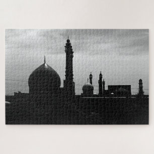 Iran Qom-moskee van Fatima Legpuzzel