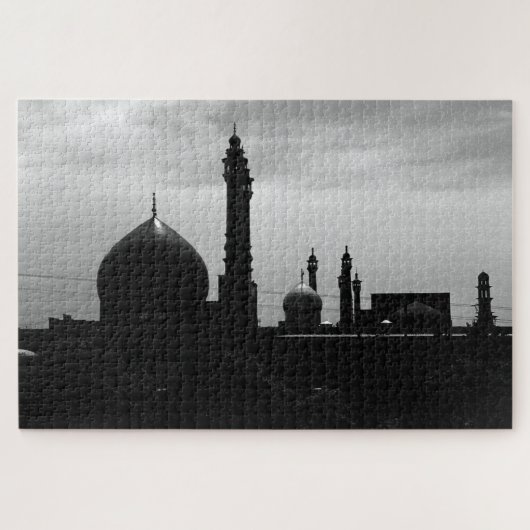  Iran Qom-moskee van Fatima Legpuzzel (Horizontaal)