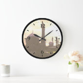 Iran Qom-moskee van Fatima Watch Grote Klok (Huis)