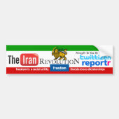 Iran Revolution Social Media Parody Bumpersticker (Voorkant)