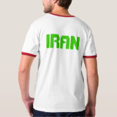 Iran Ringer T-shirt (Achterkant volledig)