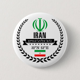 Iran Ronde Button 5,7 Cm