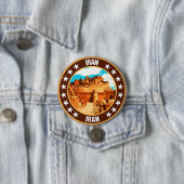 Iran Ronde Button 7,6 Cm (In situ)