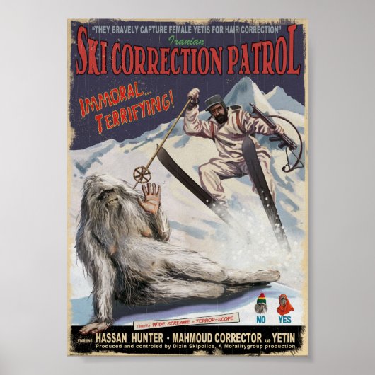 Iran ski poster (Voorkant)