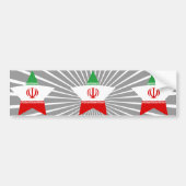 Iran Star Bumpersticker (Voorkant)