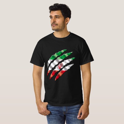 Iran T-shirt (Voorkant volledig)