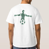 #Iran 'Team Melli' Football T-shirt voor #worldcup (Achterkant)