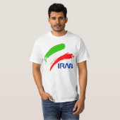 #Iran 'Team Melli' Football T-shirt voor #worldcup (Voorkant volledig)