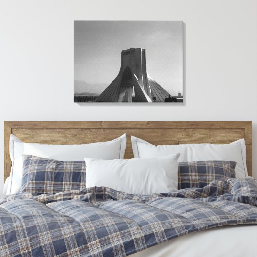 Iran Teheran Azadi Square Canvas Afdruk (Insitu (Slaapkamer))