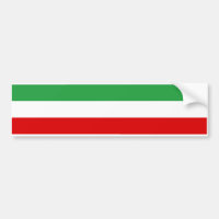 Iran Tricolor Stripe