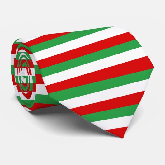 Iran Tricolor Stropdas (Opgerold)