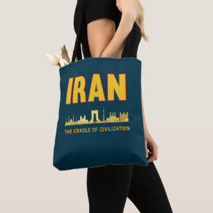 Iran trots op Iraanse Perzië bakermat van beschavi Tote Bag