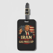 Iran Verhoogt Uw Gasprijs Bagagelabel (Voorkant (verticaal))