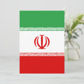 Iran vlag (Staand voorkant)