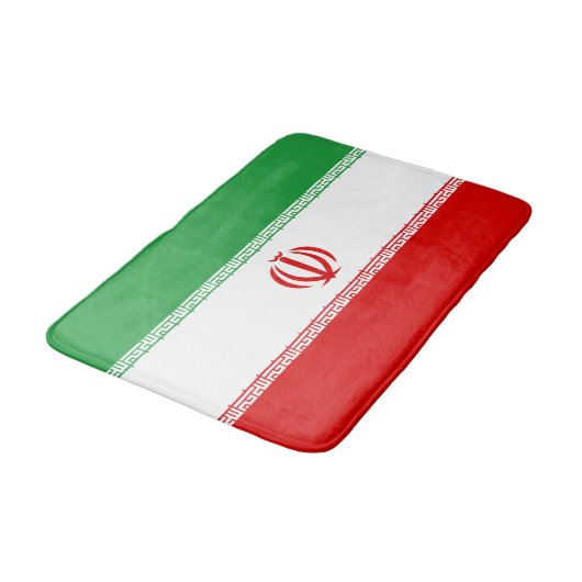 Iran vlag badmat (Gekanteld)