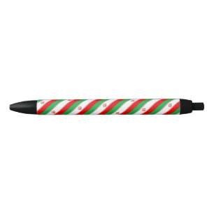 Iran Vlag Balpen Zwarte Inkt Pen