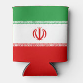 Iran vlag blikjeskoeler (Voorkant)