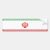 Iran vlag bumpersticker (Voorkant)