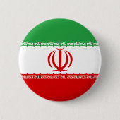 Iran vlag Button (Voorkant)