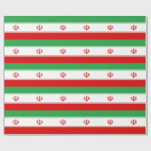 Iran vlag cadeaupapier (Vlak)