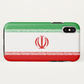 Iran vlag Case-Mate iPhone case (Achterkant (horizontaal))