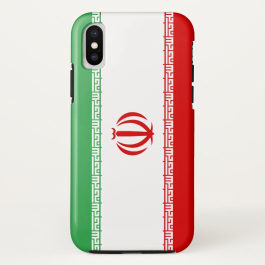 Iran vlag Case-Mate iPhone case (Achterkant)