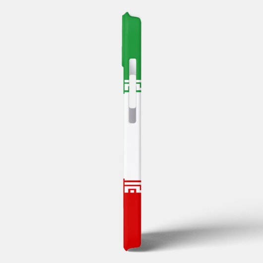 Iran vlag Case-Mate iPhone case (Achterkant / Links)