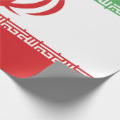 Iran-vlag Emblem Cadeaupapier (Hoek)