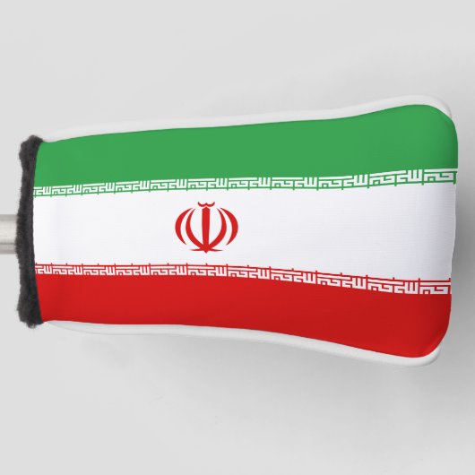 Iran vlag golfheadcover (Voorkant)