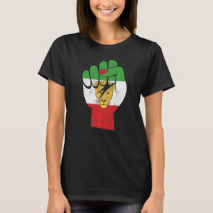 Iran vlag, Iraans Leeuw Symbool, Iraanse Leeuwin,  T-shirt