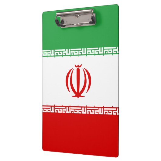 Iran vlag klembord (Links)